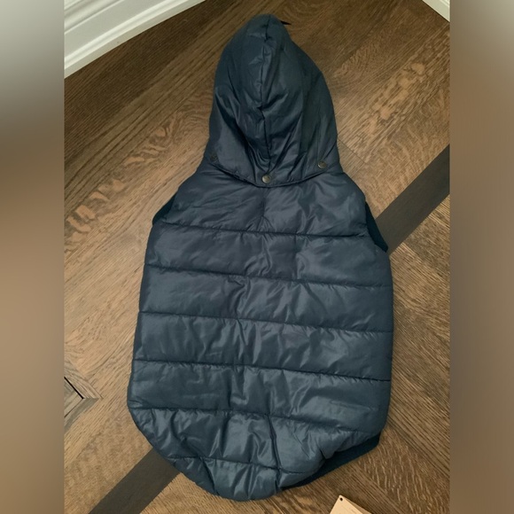 FOUND MY ANIMAL Dog Puffer Winter Jacket SZ XXL Navy Blue Made in USA BRAND NEW - Picture 9 of 16